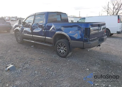 2016 Nissan Titan Xd Platinum Reserve Diesel z USA, uszkodzony, nr VIN 1N6BA1F46GN514760